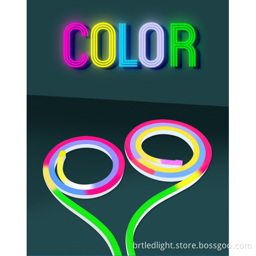 Smd 2835 Mini Battery Powered Color Changing LED Neon Flex Rope Light